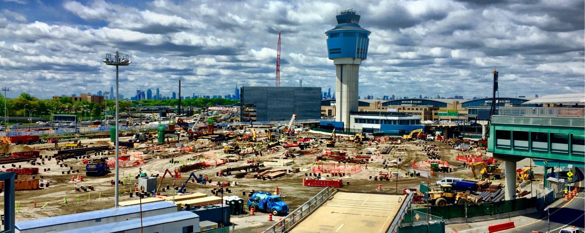 PANYNJ $800M LaGuardia Airport Redevelopment Program  View Here  Photo Credit STV / Tishman JV  